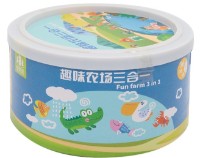 Puzzle New World fun Farm 3in1 (ZKB-904) imaginea #3 — magazin online Desire.md