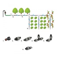 Микрокапельный полив Bradas DSTA20-SET2 фото №3 — интернет-магазин Desire.md