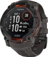 Smartwatch Garmin Instinct 3 50mm Solar Black with Charcoal Band (010-02935-00) imaginea #2 — magazin online Desire.md