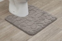 Covoraș de baie Tendance 45x50cm Dark Beige (55729) imaginea #2 — magazin online Desire.md