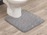 Коврик для ванной Tendance 45x50cm Light Grey (55731) фото №2 — интернет-магазин Desire.md