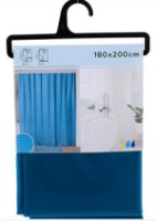 Занавеска для ванной Tendance Dark Blue 180x200cm (55694)