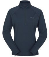 Hanorac damă Rab Sonic LS Zip 14 Tempest Blue