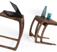 Журнальный столик Dizayno Home TB-Prada Nest Walnut (082943) фото №3 — интернет-магазин Desire.md