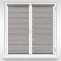 Рулонные шторы Msrolls Day Night Ton 616/17 Grey 0.65x1.70m фото №2 — интернет-магазин Desire.md