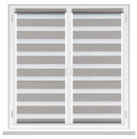 Рулонные шторы Msrolls Day Night Ton 616/17 Grey 0.80x1.70m фото №1 — интернет-магазин Desire.md