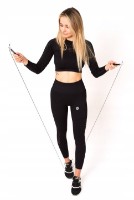 Скакалка Thunder JR025 Black фото №2 — интернет-магазин Desire.md