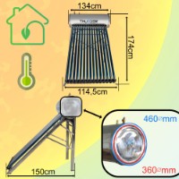 Солнечный водонагреватель Thunder KSC-150L фото №4 — интернет-магазин Desire.md