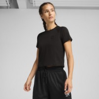 Tricou de dame Puma Pivot Baby Cropped Puma Black, s.L imaginea #2 — magazin online Desire.md