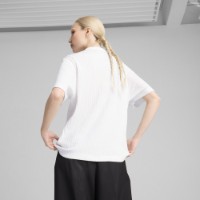 Cămașă damă Puma Wardrobe Ess Shirt Pointelle Puma White, s.XS imaginea #3 — magazin online Desire.md