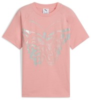 Tricou pentru copii Puma Butterfly Vibe Logo Tee G Pink Fruit, s.128 imaginea #1 — magazin online Desire.md