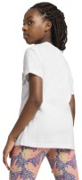 Tricou pentru copii Puma Butterfly Vibe Logo Tee G Puma White, s.152 imaginea #4 — magazin online Desire.md