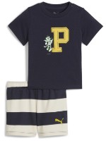Costum sportiv pentru copii Puma Minicats Super Puma Tee And Shorts Set Inf New Navy, s.74 imaginea #1 — magazin online Desire.md