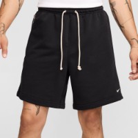 Pantaloni scurți pentru bărbați Nike M Nk Df Si Flc 8In Short Black/Pale Ivory, s.XL imaginea #1 — magazin online Desire.md