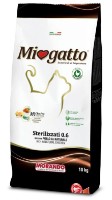 Hrană uscată pentru pisici Morando Miogatto Sterilised Chicken 10kg