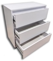 Комод Nismobil (8681SM 3S/FI/FM) White фото №3 — интернет-магазин Desire.md