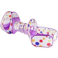 Tunel de joacă pentru copii New World Purple (KL9995)