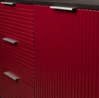 Comodă Art Flame Barselona Mini Wenge/Bordo imaginea #3 — magazin online Desire.md