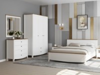 Комод Gerbor Karina KOM4S Nymphea Alba/Oak Sonoma Truffle фото №2 — интернет-магазин Desire.md