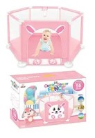 Pătuț pliabil New World Bunny Pink (995-7061B) imaginea #2 — magazin online Desire.md
