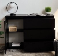 Комод Fabrik Home Havana 3+1 Black Ash