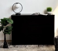 Comodă Fabrik Home Havana 3+1 Black Ash imaginea #2 — magazin online Desire.md