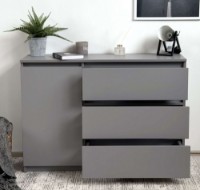 Comodă Fabrik Home Havana 3+1 Grey imaginea #4 — magazin online Desire.md