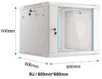 Серверный шкаф Lantaur DW.6609.9000 фото №2 — интернет-магазин Desire.md