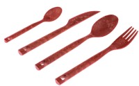 Tacâmuri pentru camping Kupilka Cutlery Set Cranberry (KCUTR)