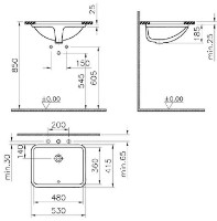 Lavoar Vitra S20 (5339B003-0012) imaginea #3 — magazin online Desire.md