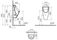 Pisoar Vitra S20 (5462B003-0309) imaginea #2 — magazin online Desire.md