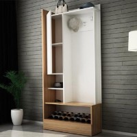 Antreu Remaks Break Hallstand White/Walnut imaginea #1 — magazin online Desire.md