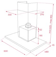 Вытяжка Teka DSH 686 фото №4 — интернет-магазин Desire.md