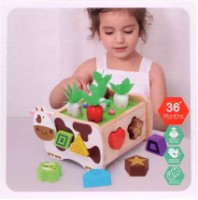 Сортер New World Cows Carrot Box of Intelligence (JHTOY-579) фото №4 — интернет-магазин Desire.md