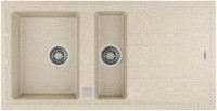 Chiuvetă de bucătărie Teka Stone 60 B TG 11/2B 1D Auto Sand Beige imaginea #1 — magazin online Desire.md