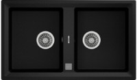 Кухонная мойка Teka Stone 90 B TG 2B Auto Black Metallic фото №1 — интернет-магазин Desire.md
