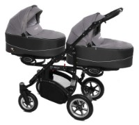 Carucior Babyactive 2in1 Twinni Silver