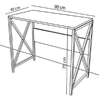 Письменный стол Remaks Bella Walnut фото №4 — интернет-магазин Desire.md