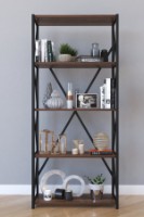 Etajeră Remaks 5 Shelf Metal Walnut imaginea #3 — magazin online Desire.md