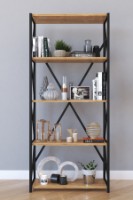 Etajeră Remaks 5 Shelf Metal Oak imaginea #3 — magazin online Desire.md