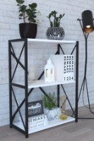 Etajeră Remaks 3 Shelf Metal White imaginea #1 — magazin online Desire.md