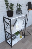Etajeră Remaks 3 Shelf Metal White imaginea #3 — magazin online Desire.md