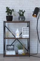 Etajeră Remaks 3 Shelf Metal Walnut imaginea #2 — magazin online Desire.md