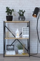 Etajeră Remaks 3 Shelf Metal Oak imaginea #2 — magazin online Desire.md