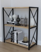 Etajeră Remaks 3 Shelf Metal Oak imaginea #3 — magazin online Desire.md