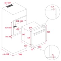 Электрический духовой шкаф Teka HLB 8400 WH фото №5 — интернет-магазин Desire.md