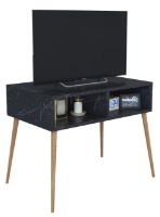 Тумба под ТВ Remaks Retro Siyah Mermer фото №5 — интернет-магазин Desire.md