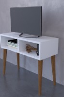 Тумба под ТВ Remaks Retro White фото №4 — интернет-магазин Desire.md