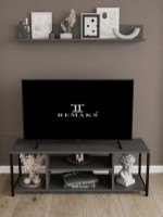 Тумба под ТВ Remaks Jolie Anthracite фото №2 — интернет-магазин Desire.md