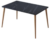 Журнальный столик Remaks Retro Coffee Table Siyah Mermer фото №2 — интернет-магазин Desire.md